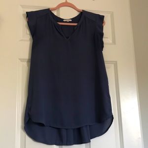 Pleione Blue Blouse - Size S